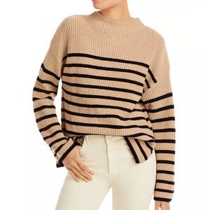 Rails Claudia Funnel Neck Stripe Sweater